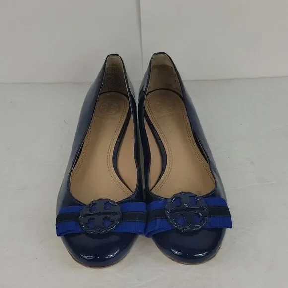 Tory Burch Maritime Patent leather Ballet Flat - Picture 5 of 14